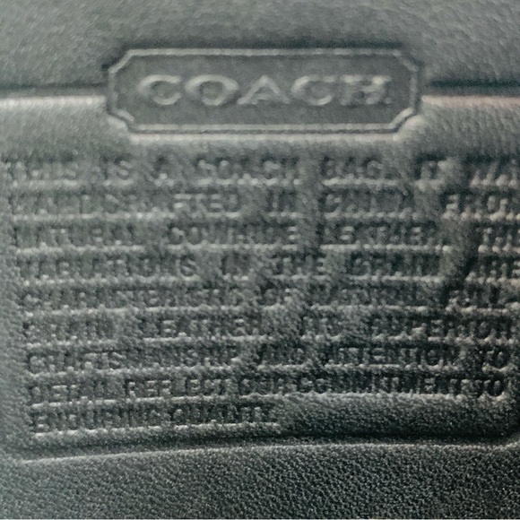 ❌ SOLD ❌ COACH Black Leather Soho Flap Top Crossbody Bag - Picture 9 of 12